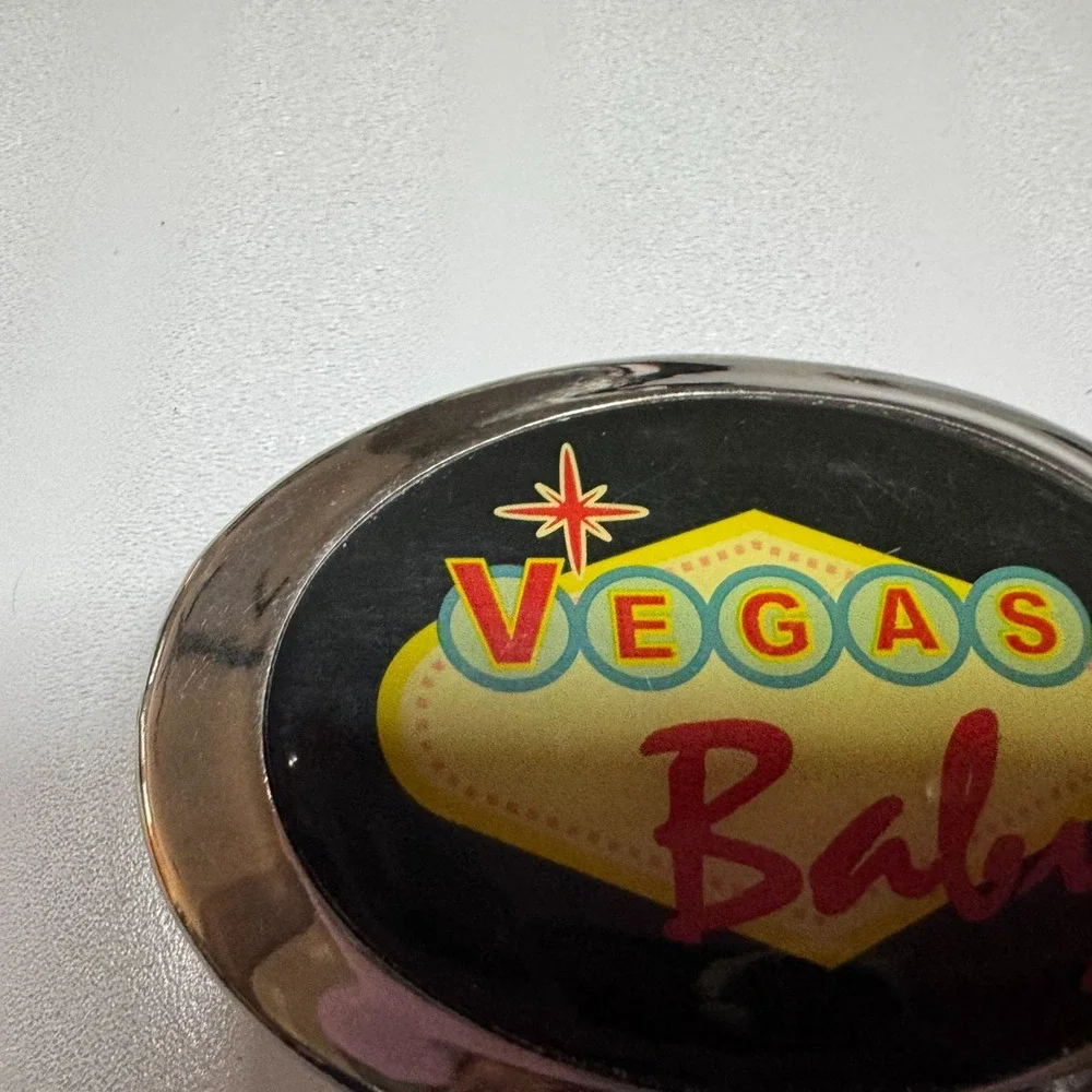 Vintage‎ Vegas Baby Belt Buckle Metal Las Vegas Nevada